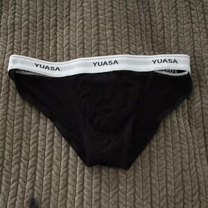 Men's Black Briefs Yuasa NWOT never worn